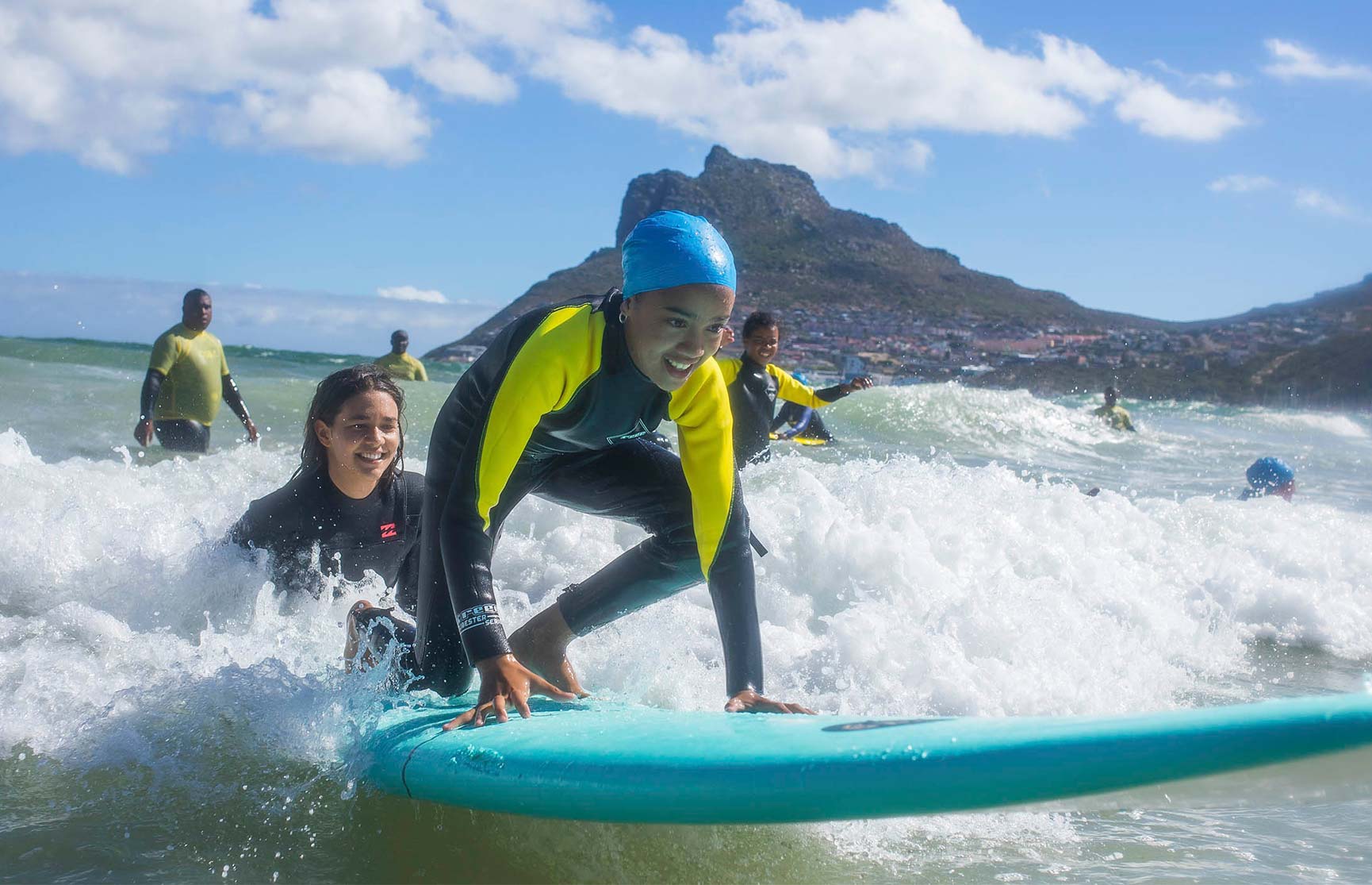 Treating Local Girls To A Beach Day post-beachday